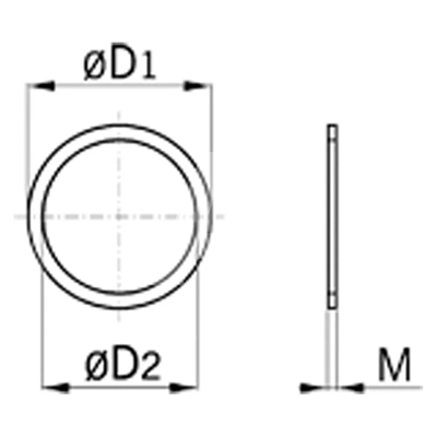 Gasket M32 black