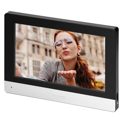 GAYD, interphone vidéo sans combiné, écran tactile LCD 8 pouces, Wi-Fi + application mobile, emplacement pour carte mémoire, caméra Full HD 2 MP, lecteur de cartes de proximité et de porte-clés 125 kHz, crypteur