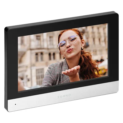 GAYD, video intercom set, handsetless, 8 LCD touchscreen monitor, Wi-Fi + APP for phone, with memory card slot, with Full HD 2MP camera, with 125kHz proximity card and key fob reader, encryptor