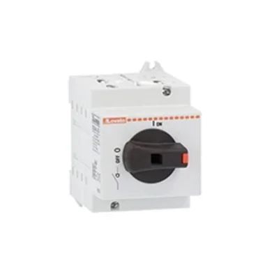 GD032AT4 Switch disconnector for PV applications, direct switching, black handle, DC21B: 32A at 800VDC, 32A at 1000VDC, 25A at 1200VDC, 20A at 1500VDC