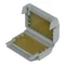 Gelbox; Abzweig; für Installationskabel; mit Gel; Serie 221, 2x73; Steckverbinder max. 4 mm²; ohne Installationsverbinder; Größe 2; grau