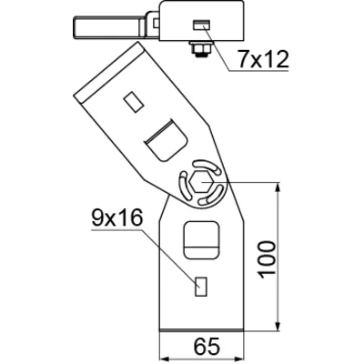 Gelenk-Zusatzverbinder, LDDCH45 N