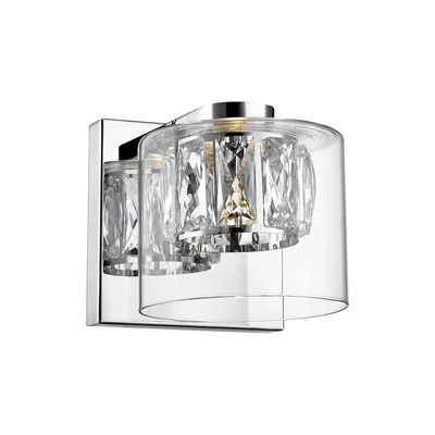 GEM Lampa ścienna chrom