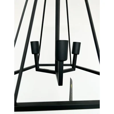 GEOMETRIC 3 Pendant lamp E27 IP20 black