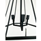 GEOMETRIC 3 Pendant lamp E27 IP20 black