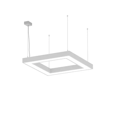 Geometric Square LED 680 60W 6770lm 840 OPAL Szary STD 230V