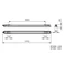 Герметичний світильник PILA WT008C 36W 4000lm 4000K 40S/840 PSU L1200 CLASSIC Гарантія 2 роки