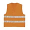 Gilet di segnalazione fluorescente, taglia L