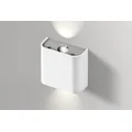 GINNO 1 Applique blanc/aluminium