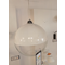 Gino Pendant lamp white and transparent