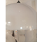 Gino Pendant lamp white and transparent