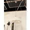 Gino Pendant lamp white and transparent