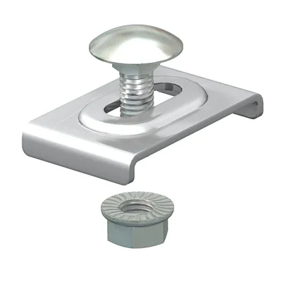 GKT 38 A2 clamp for mesh tray for partition mounting