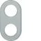 GLASSERIE Double clear glass frame