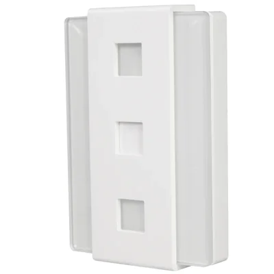 Glasso two-tone gong with GNW-248 230V transformer, white