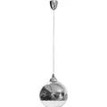 GLOBE S Lampada a sospensione E27 IP20 cromo/nichel