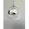 GLOBE S Suspension E27 IP20 chrome/nickel