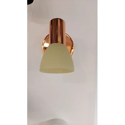 Glossy 2 Copper/Champagne Wall Lamp