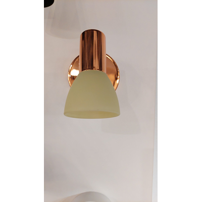 Glossy 2 Lampada da parete rame/champagne
