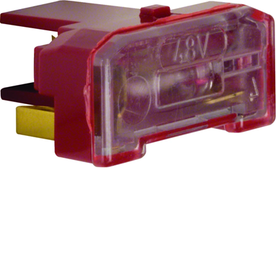Glow plug with neutral terminal red