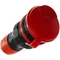 GN-54 Single socket 2p+Z; EXTREM with flap; hermetic; IP 54, detachable, black and red