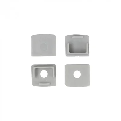 GN02 surface-mounted anodized profile + milky cover 2m
