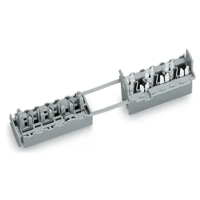 Gniazdo 6-polowe 1,5mm² 5xL, 1xPE szare