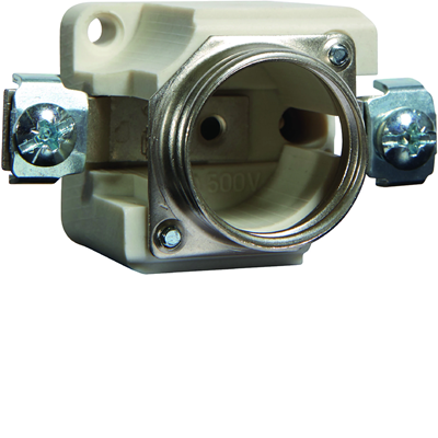 Gniazdo bezpiecznikowe ceramiczne DII E27 1P 25A 500V
