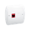 Gniazdo komputerowe RJ45 pojedyncze kat. 5e białe