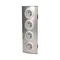 Gniazdo meblowe kuchenne z przesłonami torów prądowych 4x230V INOX