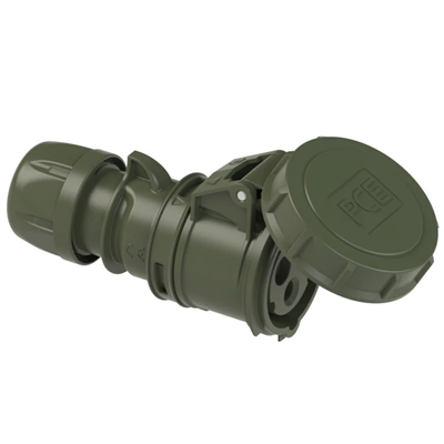 Gniazdo przenośne SHARK wojskowe 16A 2P+Z 230V 50/60Hz 6H IP67