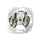 Gniazdo R-TV przelotowe R-10,4 dB, TV-10,4 dB (mechanizm)