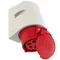 Gniazdo stałe IP44 16A 400V 3P+Z+N