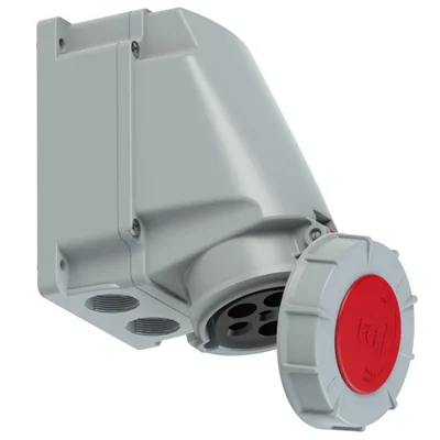 Gniazdo stałe IP67 bez dławika 63A 400V 3P+N+Z