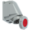Gniazdo stałe IP67 bez dławika 63A 400V 3P+Z