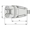 Gniazdo stałe MINI GSM 16/5 Gniazdo 16A/400V 3P+N+Z