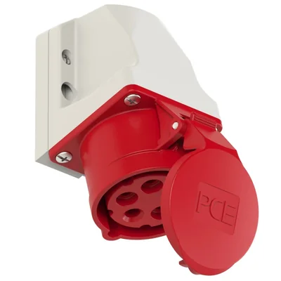 Gniazdo stałe obudowa mała 400V 16A 5P IP44