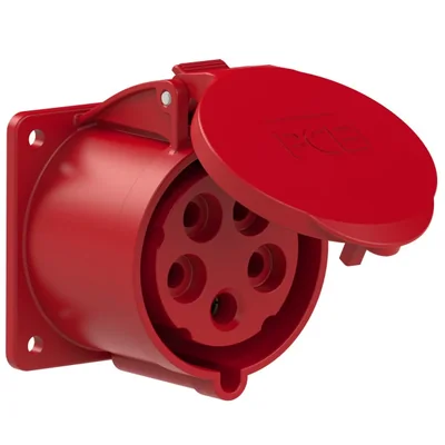 Gniazdo tablicowe proste 400V 32A 5P IP44/54