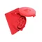 Gniazdo tablicowe skośne TWIST IP44 16A 400V 3P+Z+N 80x97mm