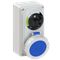 Gniazdo tablicowe z wyłącznikiem 32A 2P+Z 230V 50/60Hz 6h IP67