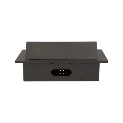 Gniazdo wpuszczane w blat 3xUSB, 2x230VAC, czarny