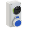 Gniazdo z wył.0-1-małe blokada mechnaiczna 16A 230V 2P+Z IP67