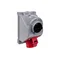 Gniazdo z wyłącznikiem "COMBO-POL" IP44 16A 400V 3P+Z+N wył. L-O-P