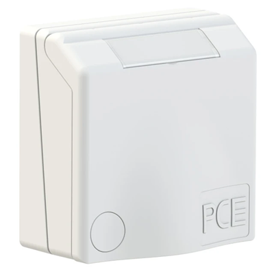 Gniazdo zabudowane DESIGN tablicowe 16A 3P+Z+N 400V IP44