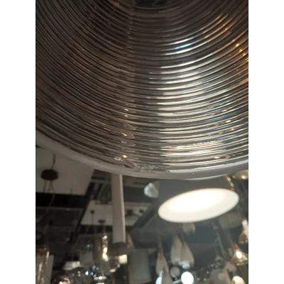 Gobi Five-bulb chrome pendant lamp