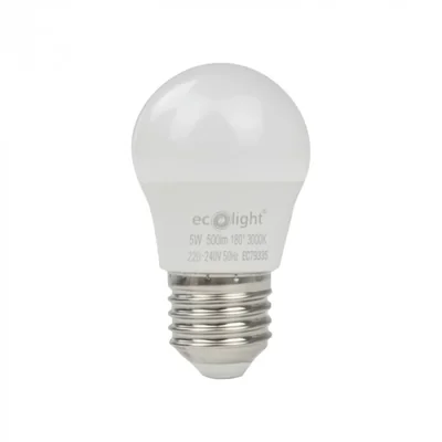 GOLF BALL E27 5W 3000K 450lm