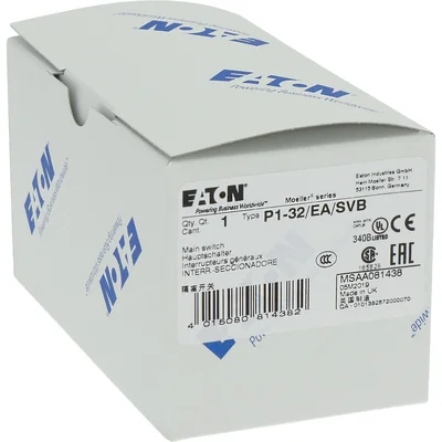 Головний роз'єднувач, 32А, P1-32/EA/SVB