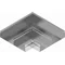 Gomito zincato a doppio binario, larghezza 250mm, altezza 38mm