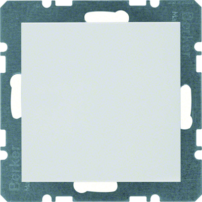 Gorro con elemento central, blanco brillo.