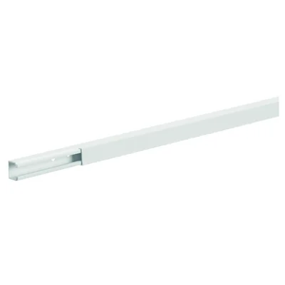 Goulotte de câblage PVC 15x15mm blanc